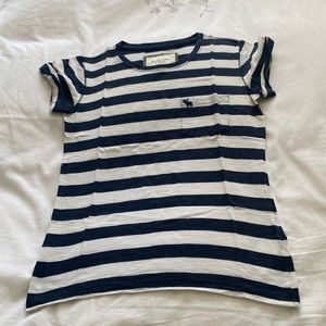 A&F striped T-shirt size S